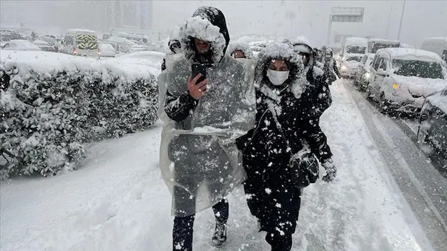 عاجل : الأرصاد الجوية التركية تحذر 28 ولاية من عاصفة ثلجية لمدة 3 أيام متواصلة